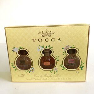 TOCCA - Eau De Parfum Trio - Dabbers 5 ml Each: Florence, Cleopatra, Stella.